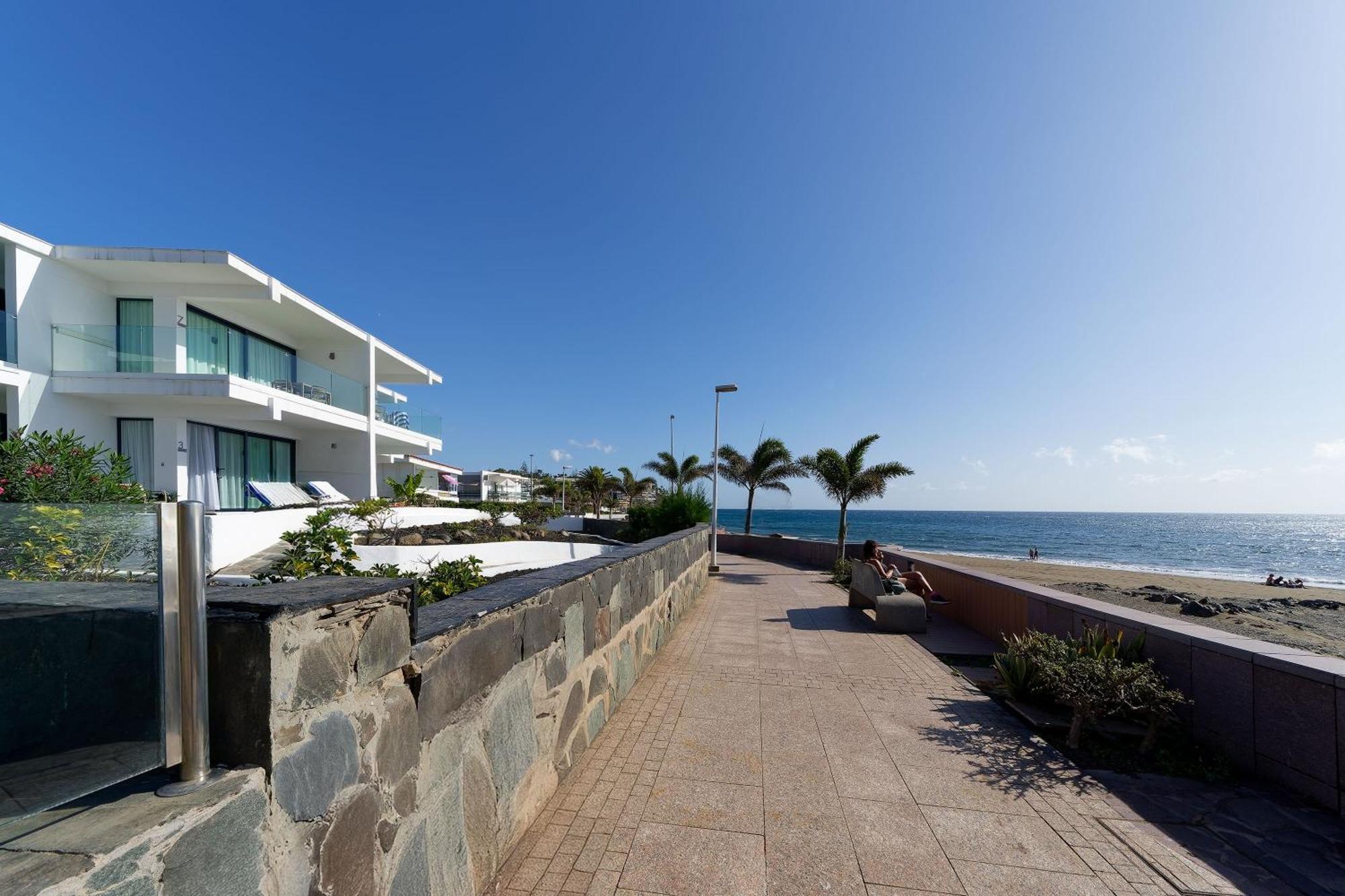 Amapola Ocean - Recien Reformado, Frente Al Mar Apartment San Agustin  Bagian luar foto